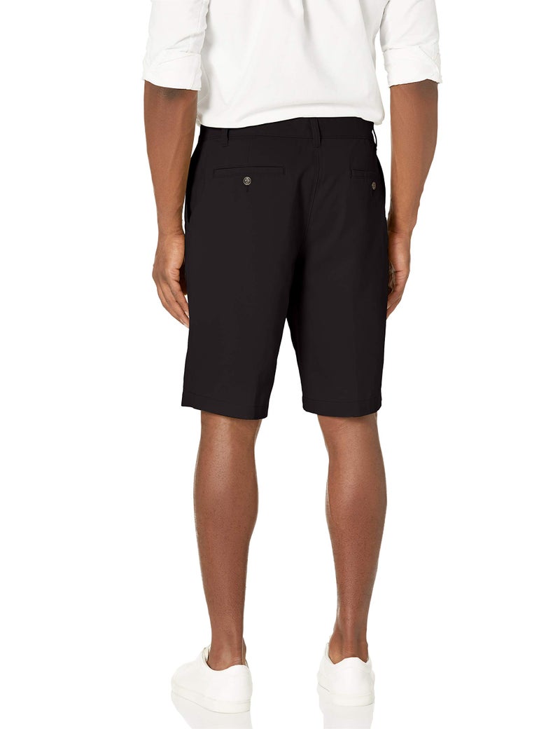 Dockers Men's Perfect Short Classic Fit 10.5", Black, 36 - Image 2